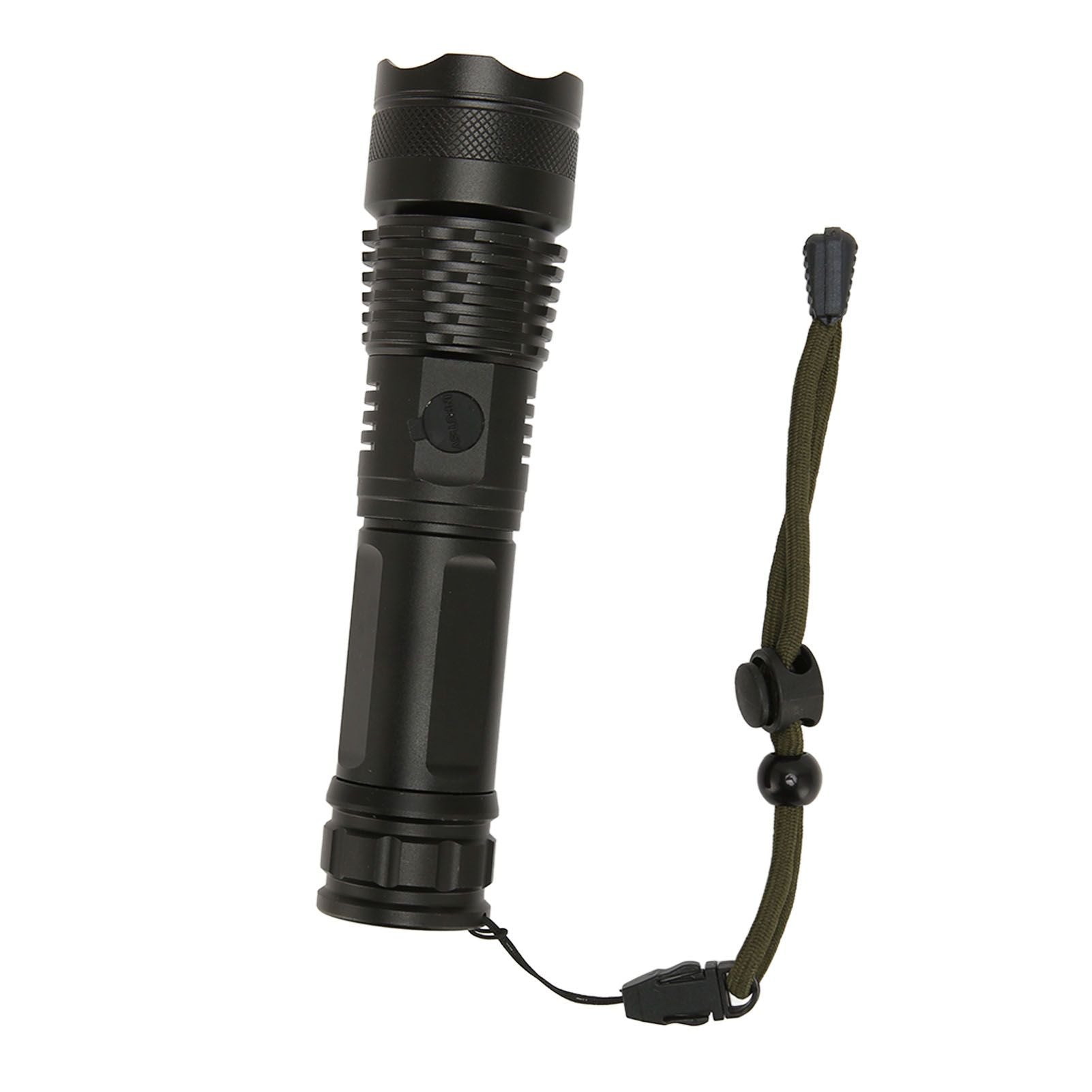 LED Flashlight Zoomable P50 Beads 5000lm 3 Light Modes Battery Display Bright Flashlight for Outdoor Adventure Camping
