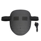 LED Party Face Cover Gesture Sensing Adjustable Light Up Transforming Face Cover for Cosplay Carnival Festival