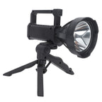 Handheld Spotlight Strong Light Waterproof Rechargeable Spotlight Flashlight LED Searchlight for Outdoor Camping Hiking
