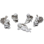 Angel Stakes Figurine Miniature Resin Sculpture Garden Statue for Potted Plants Mini Landscape