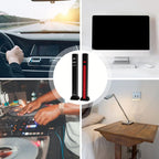 RGB Sound Reactive LED Light Bar LED Colorful Sound Control Audio Music Rhythm Dynamic Level Indicator Display Strip Light for Car Gaming PC TV Room