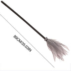 5Pcs Halloween Witch Brooms Plastic Witch Broomstick Wizard Flying Broom for Halloween Party Haunted House Decoration