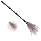 5Pcs Halloween Witch Brooms Plastic Witch Broomstick Wizard Flying Broom for Halloween Party Haunted House Decoration