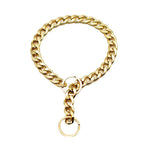 Dog Chain Pet Dog Metal Gold Collar Necklace Pet Jewelry Accessories for Four Seasons
