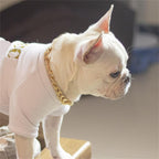 Dog Chain Pet Dog Metal Gold Collar Necklace Pet Jewelry Accessories for Four Seasons