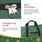 Christmas Tree Storage Bag 600D Oxford Cloth with Handle for 7in Tall Detachable Tree Red 152.4x50.8x63.5cm