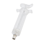 Veterinary Use Syringe Plastic Steel Adjustable Manual Feeding Injector for Livestock Farm50ml 16.5cm / 6.5in