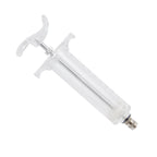 Veterinary Use Syringe Plastic Steel Adjustable Manual Feeding Injector for Livestock Farm50ml 16.5cm / 6.5in