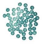 50PCS Numbered Label Numbered Tag for Farm Livestock Beekeeping Husbandry Breeding Supplies51-100 Green