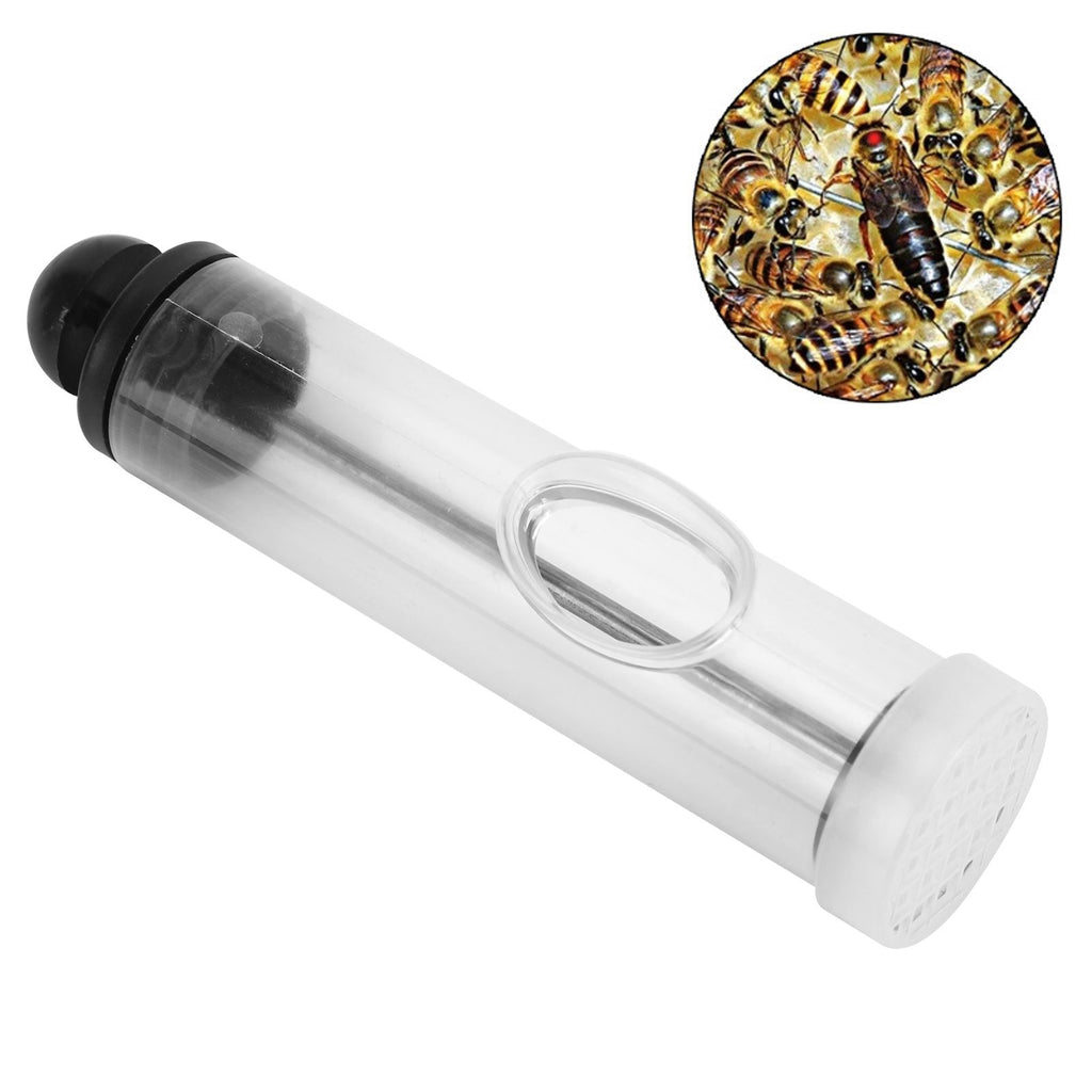 Queen Bee Marking Tube Cage Lightweight Plastic Queen Bee Rearing Bottle Beekeeping Supplies