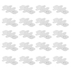 20Pcs Stainless Steel Rabbit Cage Door Hook Card Accessory Cage Hardware Breeding Equipment