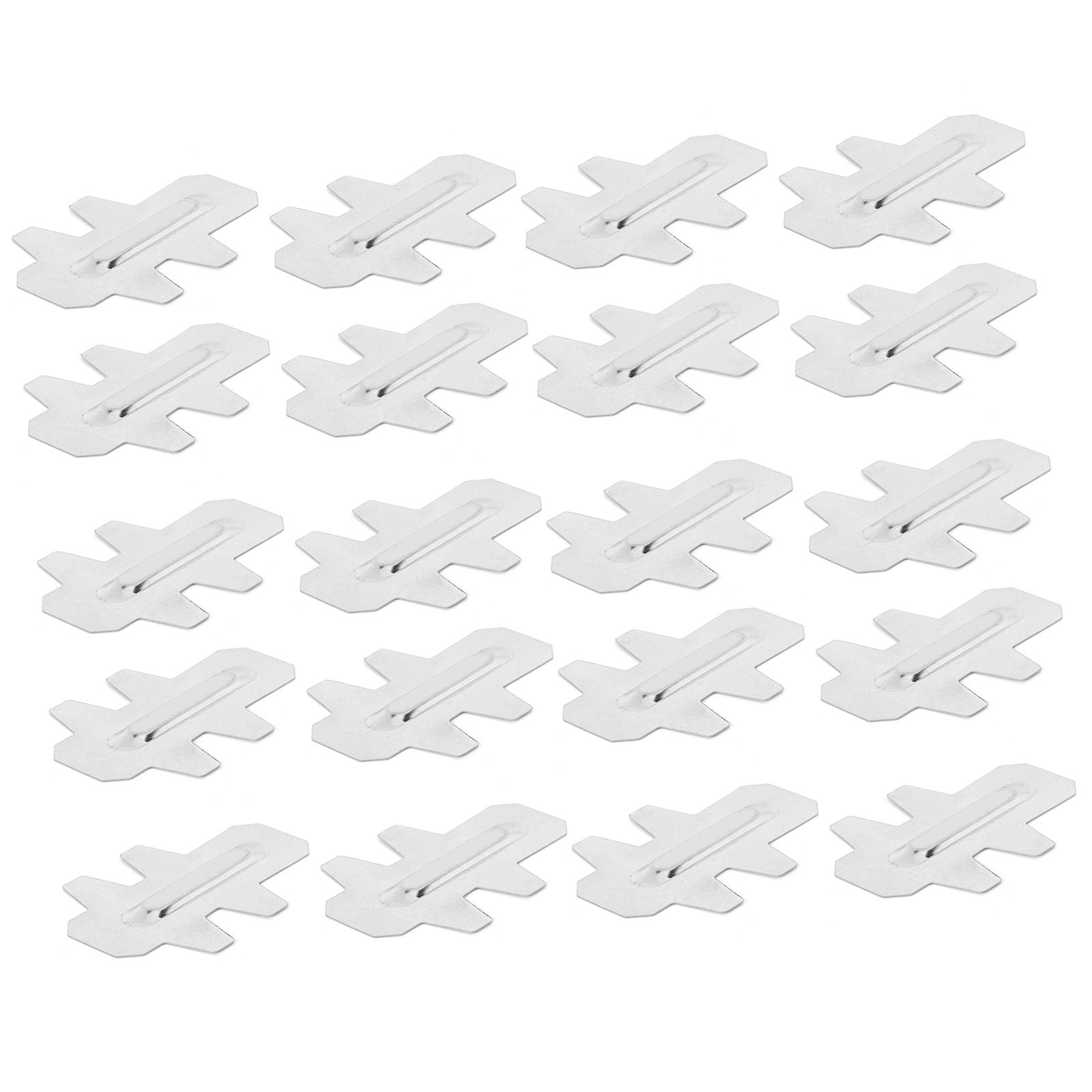20Pcs Stainless Steel Rabbit Cage Door Hook Card Accessory Cage Hardware Breeding Equipment