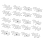 20Pcs Stainless Steel Rabbit Cage Door Hook Card Accessory Cage Hardware Breeding Equipment