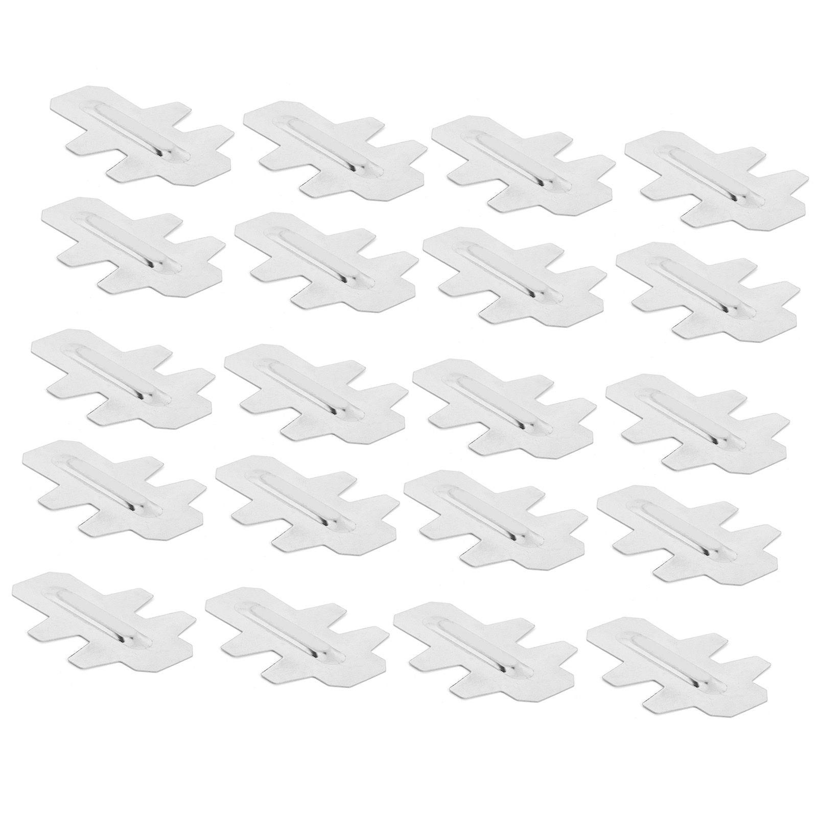20Pcs Stainless Steel Rabbit Cage Door Hook Card Accessory Cage Hardware Breeding Equipment