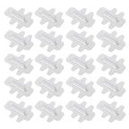 20PCS Rabbits Cage Cards Galvanized Sheet Iron Rabbits Cage Door Feeder Card Farming Equipment