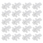 20PCS Rabbits Cage Cards Galvanized Sheet Iron Rabbits Cage Door Feeder Card Farming Equipment