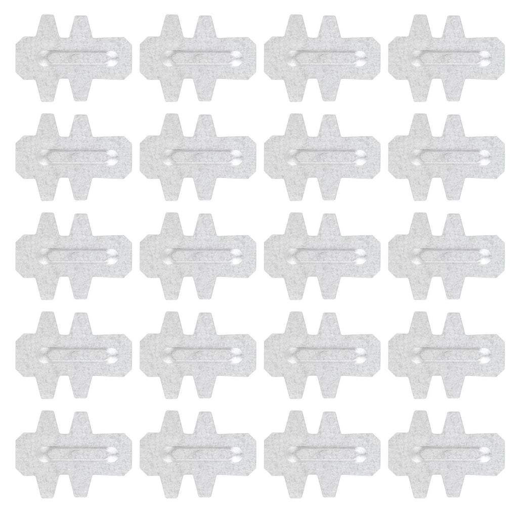 20PCS Rabbits Cage Cards Galvanized Sheet Iron Rabbits Cage Door Feeder Card Farming Equipment