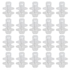 20PCS Rabbits Cage Cards Galvanized Sheet Iron Rabbits Cage Door Feeder Card Farming Equipment