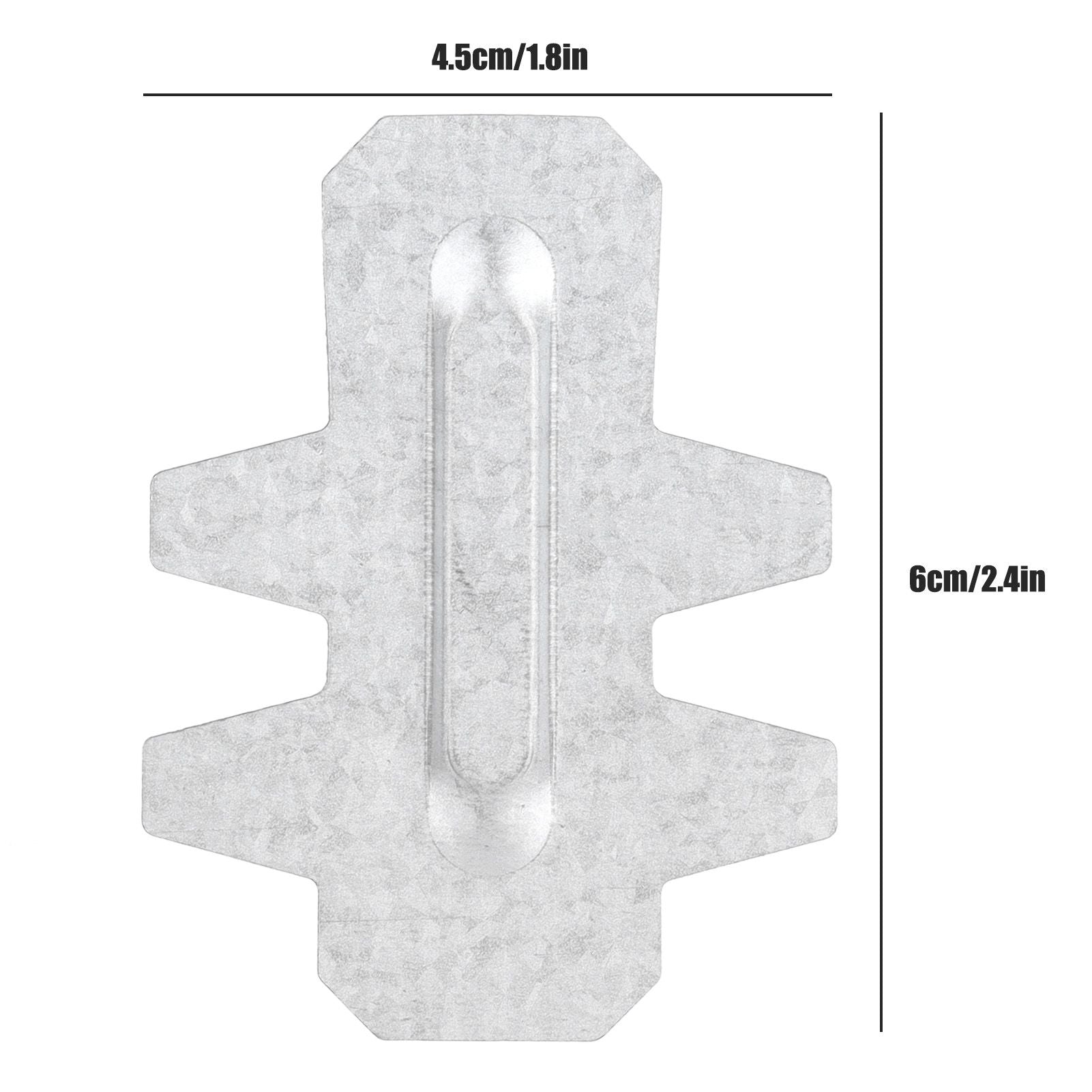 20PCS Rabbits Cage Cards Galvanized Sheet Iron Rabbits Cage Door Feeder Card Farming Equipment