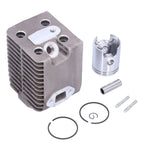 45mm Cylinder Piston and Rings Kit 99336 Replacement for Wacker WM80 Rammer Tamper
