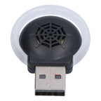 Ultrasonic Pest Repeller USB 3 Levels Intelligent Frequency Conversion Environmental Protection Mouse RepellerBlack