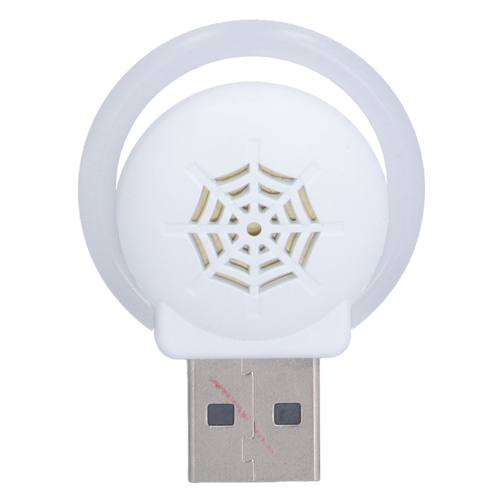 Ultrasonic Pest Repeller USB 3 Levels Intelligent Frequency Conversion Environmental Protection Mouse RepellerWhite