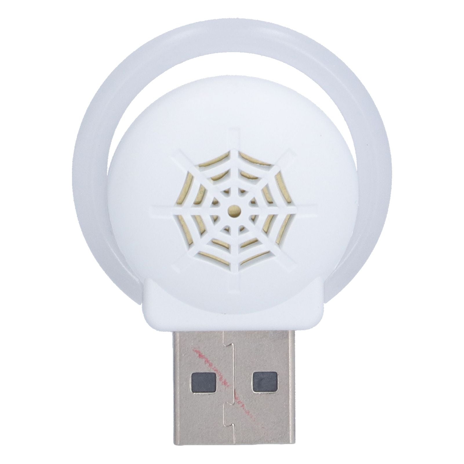 Ultrasonic Pest Repeller USB 3 Levels Intelligent Frequency Conversion Environmental Protection Mouse RepellerWhite