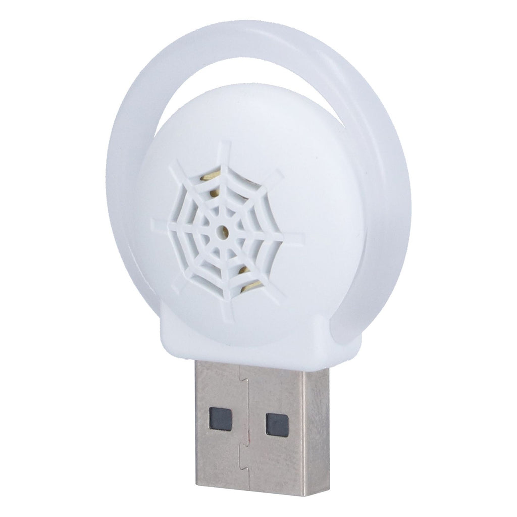 Ultrasonic Pest Repeller USB 3 Levels Intelligent Frequency Conversion Environmental Protection Mouse RepellerWhite