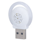 Ultrasonic Pest Repeller USB 3 Levels Intelligent Frequency Conversion Environmental Protection Mouse RepellerWhite