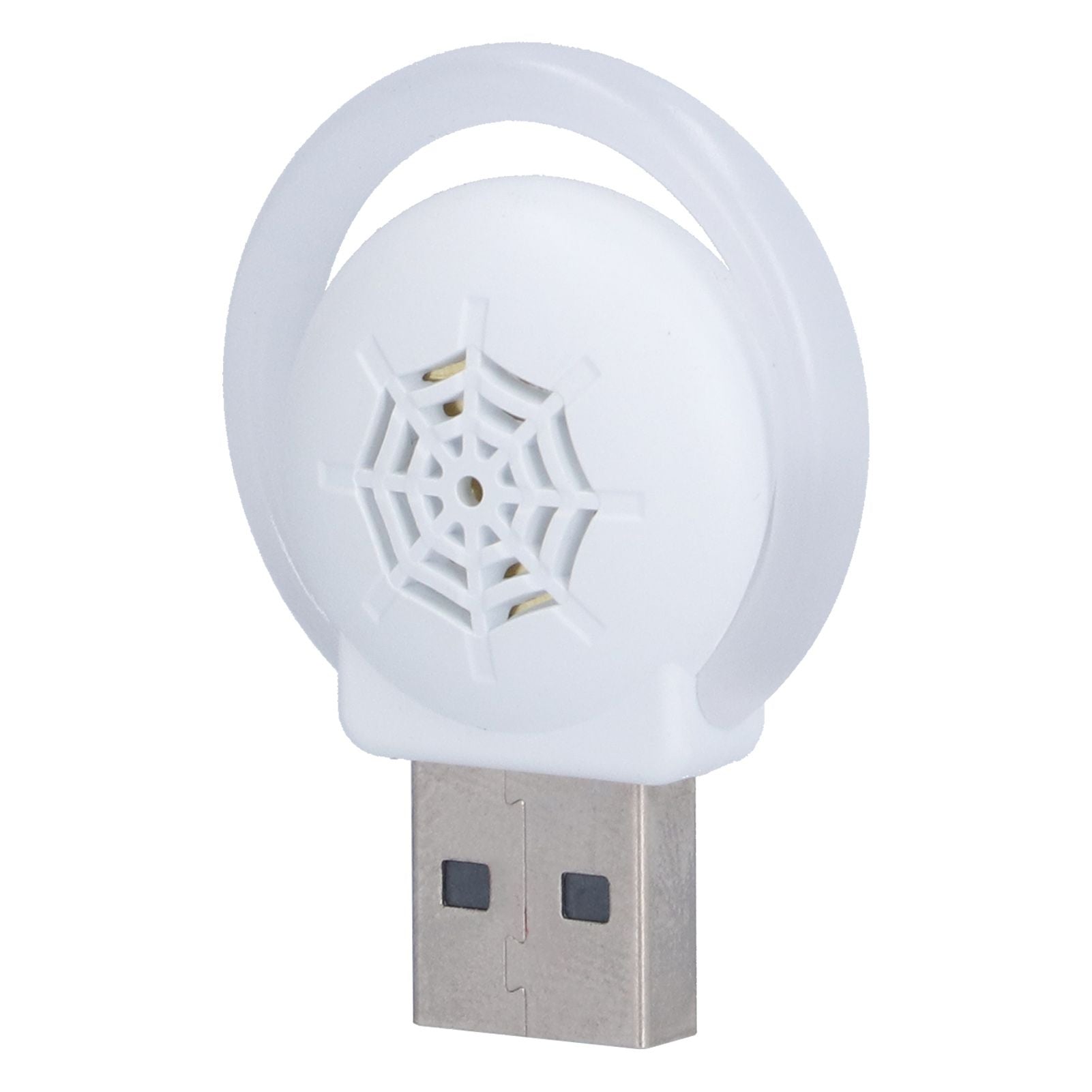 Ultrasonic Pest Repeller USB 3 Levels Intelligent Frequency Conversion Environmental Protection Mouse RepellerWhite