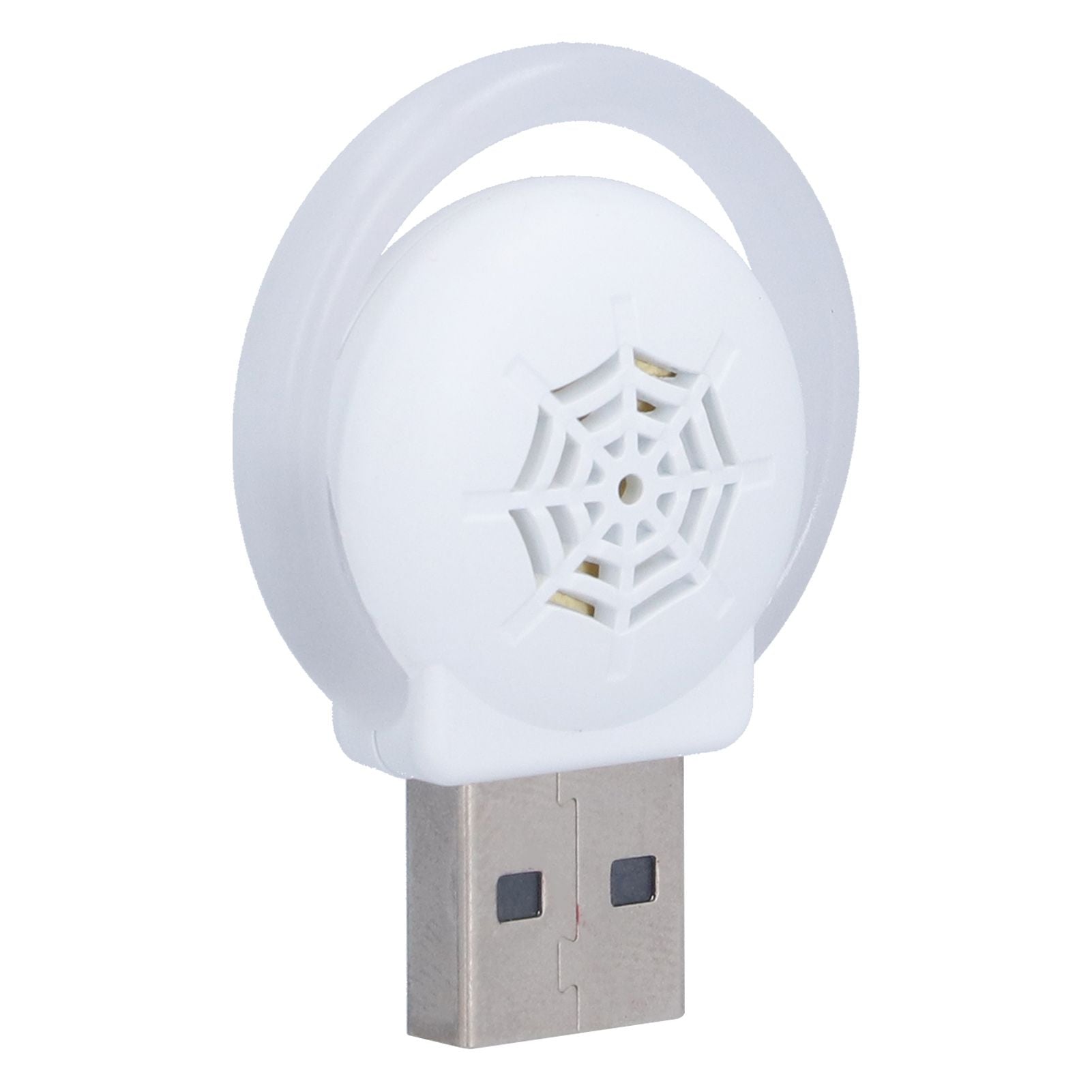 Ultrasonic Pest Repeller USB 3 Levels Intelligent Frequency Conversion Environmental Protection Mouse RepellerWhite