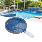 Leaf Cleaning Net Rugged Handle Durable Small Size Light Weight Cleaning Tool for Swimming Pool