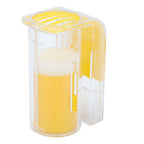 Queen Bee Catcher Plastic Healthy Nontoxic Round No Burr Lightweight One Handed Queen Marking Bottle