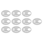10Pcs Round Beehive Door Stainless Steel 6.8cm Rotatable Efficient High Performance Beehive Supplies