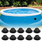 10Pcs Swimming Pool Wall Plug Portable Durable Small Size High Tightness Swimming Pool Wall Plug