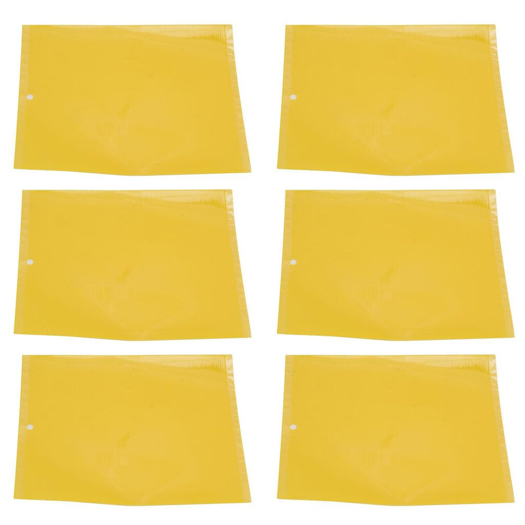 20Pcs 20x15cm Insect Trap Non Toxic Efficient PVC Yellow Fly Trap for Greenhouse Garden