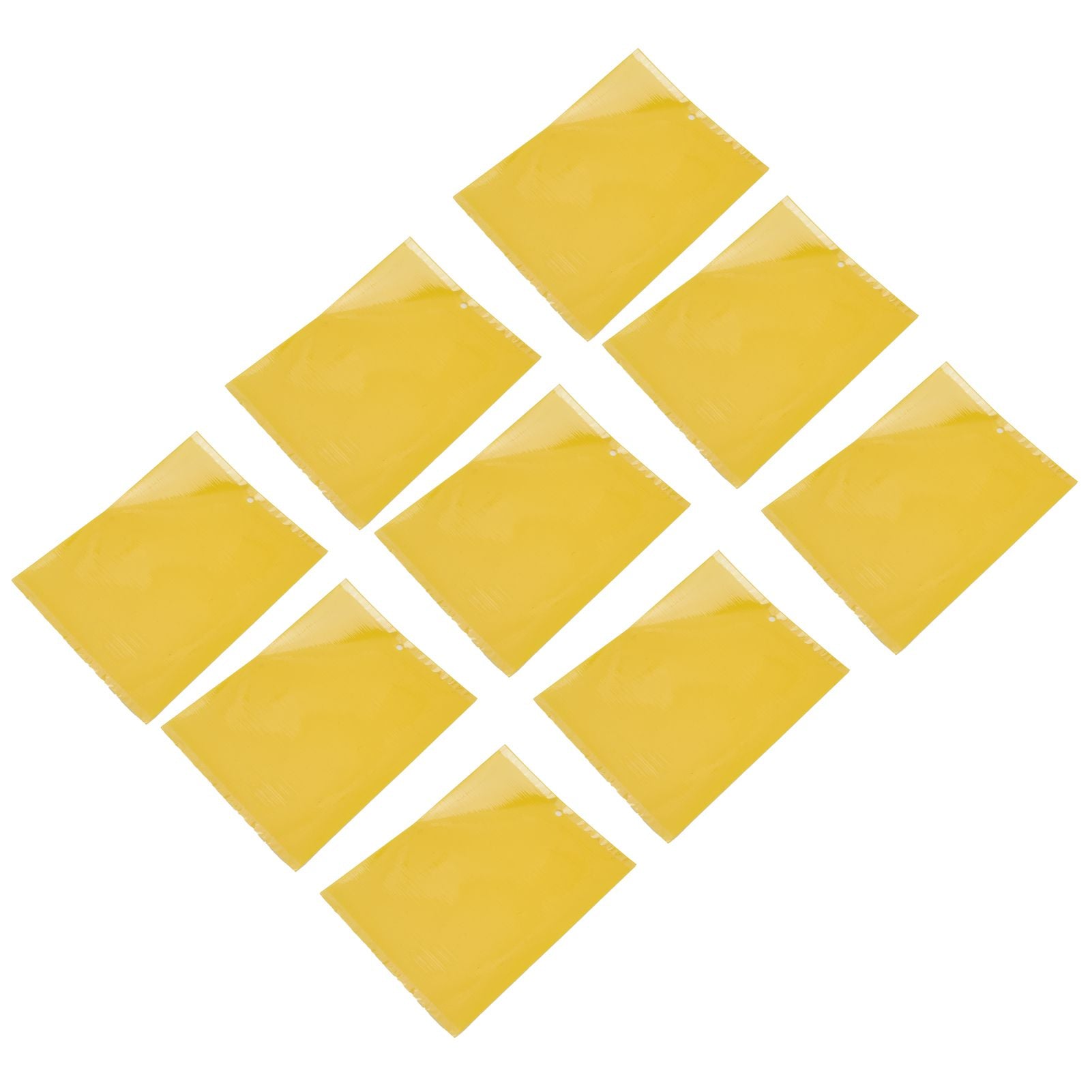 20Pcs 20x15cm Insect Trap Non Toxic Efficient PVC Yellow Fly Trap for Greenhouse Garden