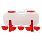 10L Chicken Waterer Semi Automatic Poultry Water Feeder Chicken Coop Accessories for Ducks Goose
