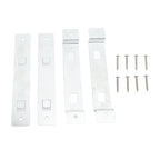 2 Set Bird House Hanger Bracket Galvanized Steel Bird House Mounting Bracket for Feeders Nest Boxes