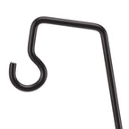 21.1in Camping Lantern Stand with Magnetic Base Wrought Iron Retro Desktop Lantern Stand Pole for Fishing Backpacking