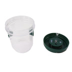 Wasp Catcher LED Solar Powered Waterproof Hornet Traps for Wasp Fruit Fly Garden Terrace Farmland Green