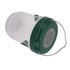 Wasp Catcher LED Solar Powered Waterproof Hornet Traps for Wasp Fruit Fly Garden Terrace Farmland Green
