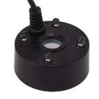 Mist Maker USB Colorful LED Lights 5V Ultra Sound Fountain Atomizer for Pond Rockery Fish Tank Sink Black