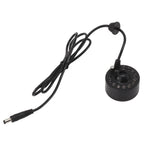 Mist Maker 12LED Beads Colorful DC 5V Interface Waterproof Ultrasound Water Fountain Fogger for Pond Halloween Party