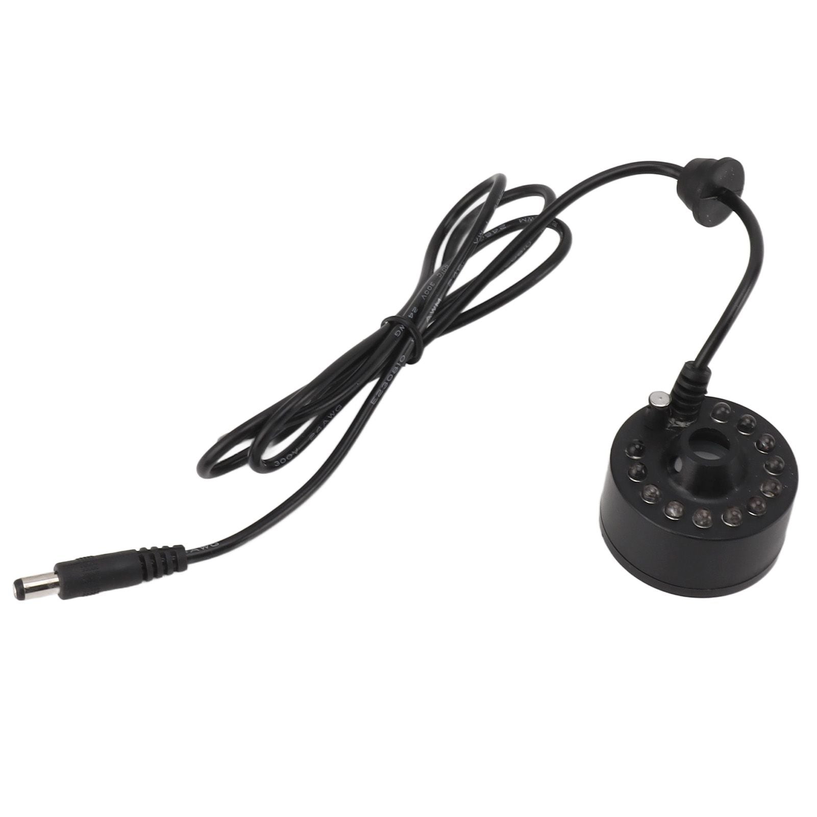 Mist Maker 12LED Beads Colorful DC 5V Interface Waterproof Ultrasound Water Fountain Fogger for Pond Halloween Party