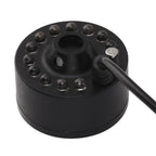 Mist Maker 12LED Beads Colorful DC 5V Interface Waterproof Ultrasound Water Fountain Fogger for Pond Halloween Party