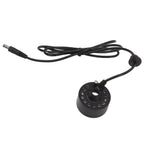 Mist Maker 12LED Beads Colorful DC 5V Interface Waterproof Ultrasound Water Fountain Fogger for Pond Halloween Party