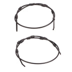 2PCS Replacement Tree Stand Cables 65 Inch Stainless Steel Plastic Climbing Treestand Cables for Hunting Accessories