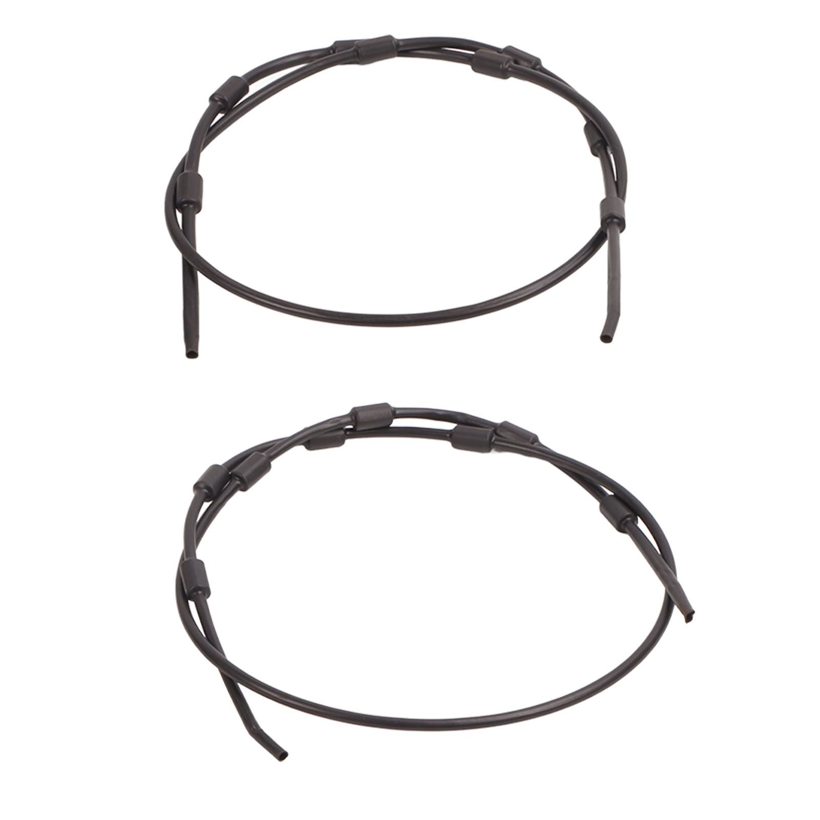2PCS Replacement Tree Stand Cables 65 Inch Stainless Steel Plastic Climbing Treestand Cables for Hunting Accessories