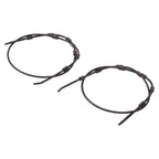2PCS Replacement Tree Stand Cables 65 Inch Stainless Steel Plastic Climbing Treestand Cables for Hunting Accessories